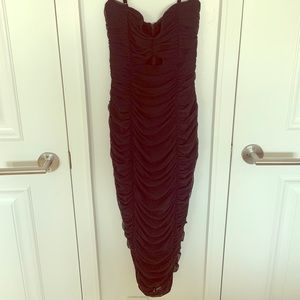 Nookie Midi Black Dress